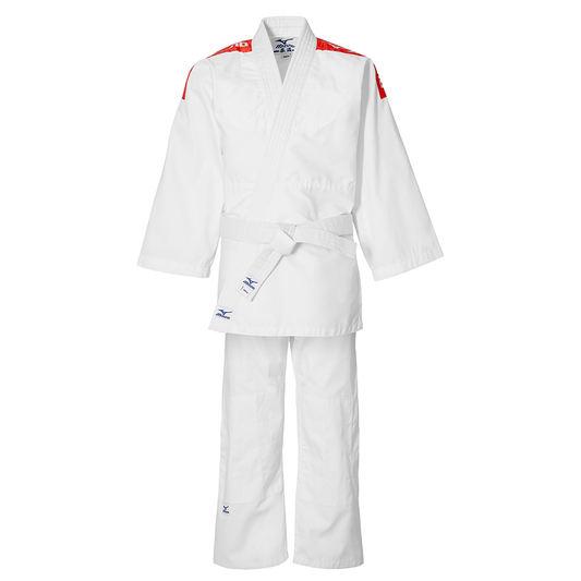 Judogi MIZUNO SHIRO PLUS Rosso