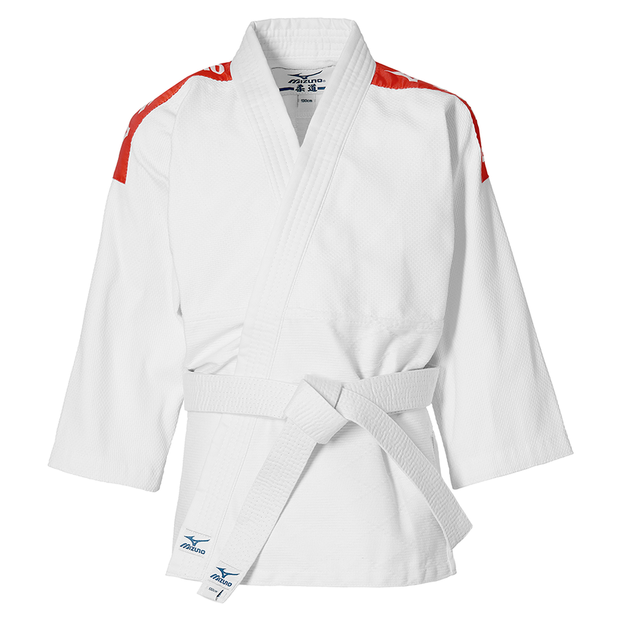 Judogi MIZUNO KODOMO PLUS BELT SET Rosso